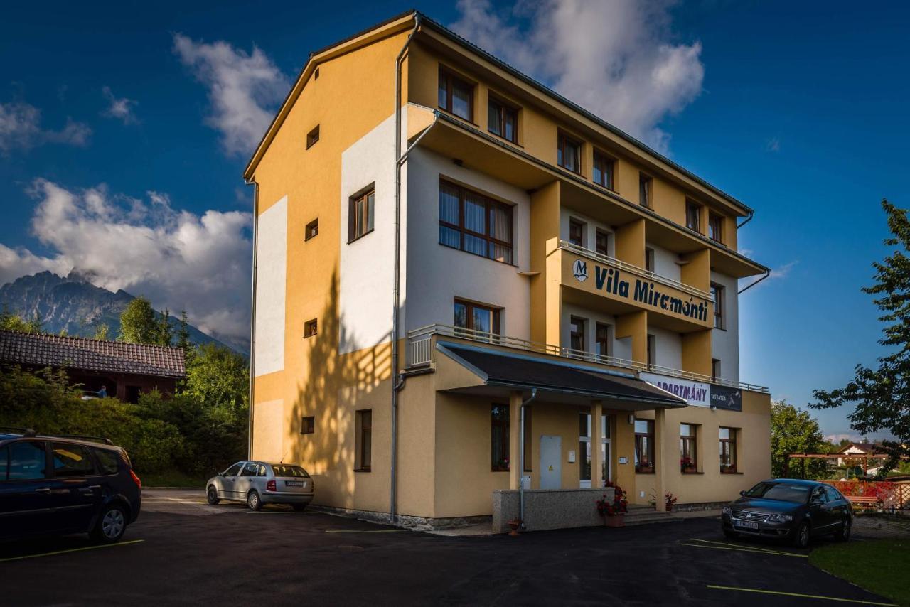 Miramonti Apartmány Vysoké Tatry Esterno foto